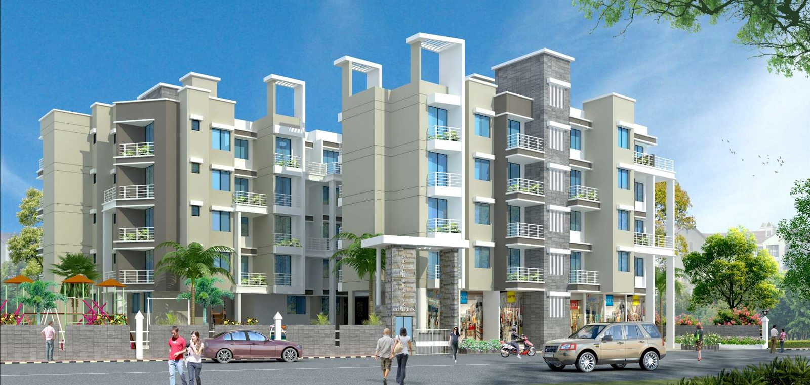 Pancharatna Complex — day architectural render